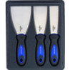 Platte plamuurschrapers - 3 stukken - 9cj013