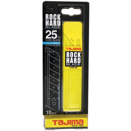 Lames de cutter 25 mm (Boite de 10)