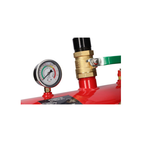 Innovative INVENTO inflator for efficient tubeless tire inflation. Ideal for tire shops.