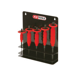 Set van 5-pin ponsen 3 tot 8 mm - KS TOOLS