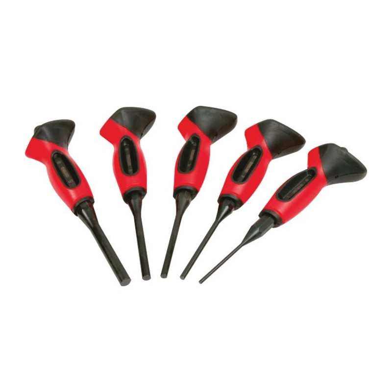 Set a filo a perno lucido con manico a 5 pezzi - KS TOOLS