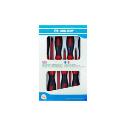 Cacciavite isolato "1000V" con fessura e Phillips - (set da 7 pezzi) - 30617MR