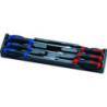 Destornillador ranurado termoformado y Phillips - 6 piezas - 930106mr