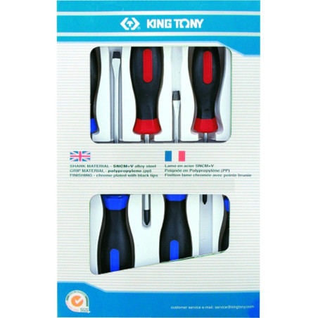 Cacciavite a fessure e Phillips - (Set 6 pezzi) - 31216MR