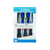 Cacciavite a fessure e Pozidriv - (set da 7 pezzi) - 30127mr