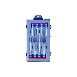 Tournevis de précision à fente - (jeu de 8 pièces) - 32218mr