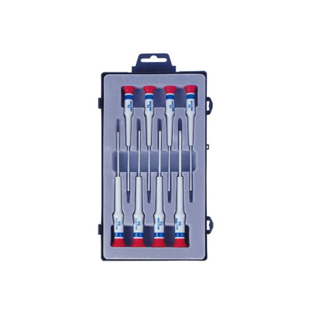 Tournevis de précision à fente - (jeu de 8 pièces) - 32218mr