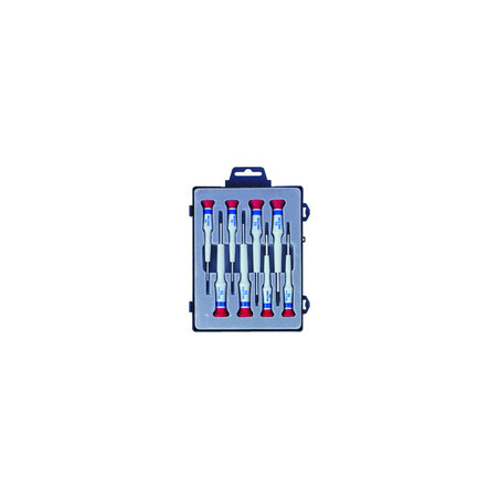 Tournevis de précision à fente et Phillips - (jeu de 8 pièces) - 32108mr