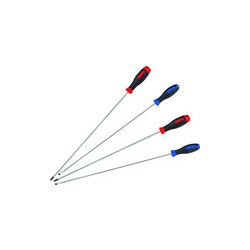 Tournevis à fente et Phillips - (jeu de 4 pièces) - 30104mr