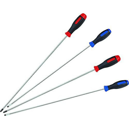 Tournevis à fente et Phillips - (jeu de 4 pièces) - 30104mr