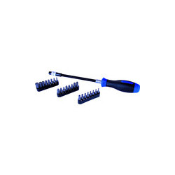 Flexibler Schraubenzieher-Bit-Halter – (Set aus 25 Teilen) – 1025CQ