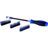 Tournevis flexible porte-embouts - (jeu de 25 pièces) - 1025cq