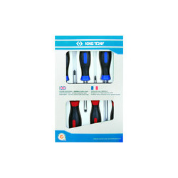 Tournevis à fente et Phillips - (jeu de 6 pièces) - 31116mr