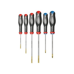 CACCIAVITE PROTWIST 4 SLOT - SET 2 POZIDRIV DI 6 FACOM