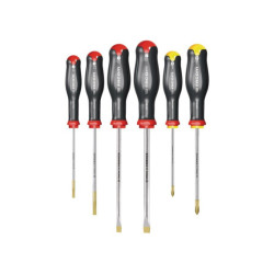 PROTWIST SCHRAUBENDREHER 4 STECKPLÄTZE – 2 KREUZSCHLITZ-SET MIT 6 FACOM