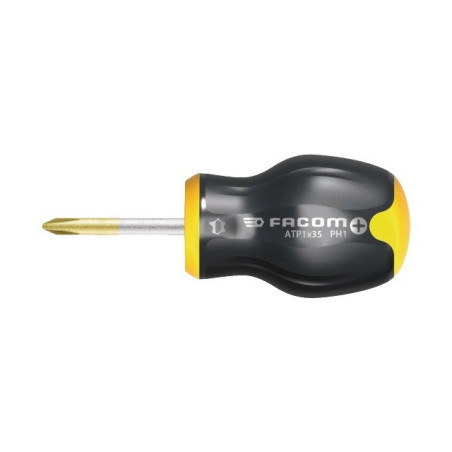 PROTWIST PHILLIPS SCHRAUBENDREHER SHORT BLADE PH2 LG 35 MM FACOM