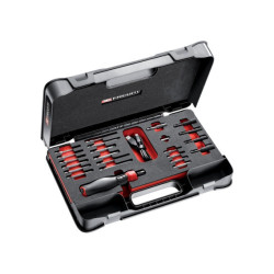 JUEGO DE DESTORNILLADORES ASISTIDOS E-PROTWIST "MBOX" DE 23 PIEZAS FACOM