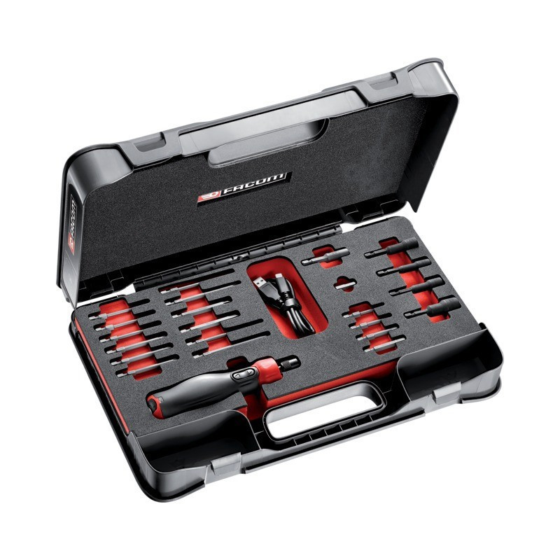 SCREWDRIVER ASSISTITO E-PROTWIST "MBOX" SET 23 PEZZI FACOM