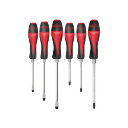 ULTIMATEMAX-SCHRAUBENDREHER MIT 3-SCHLITZ-SCHNEIDKLINGE – 3 KREUZSCHLITZ-SET VON 6 KS-WERKZEUGEN