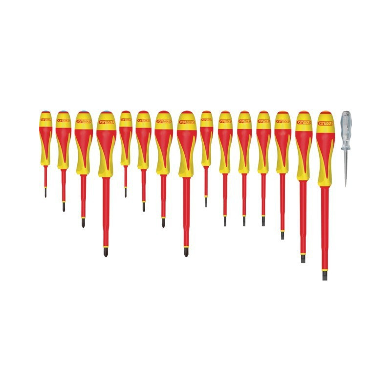 TOURNEVIS ULTIMATE ISOLES 1000V JEU DE 16 KS TOOLS