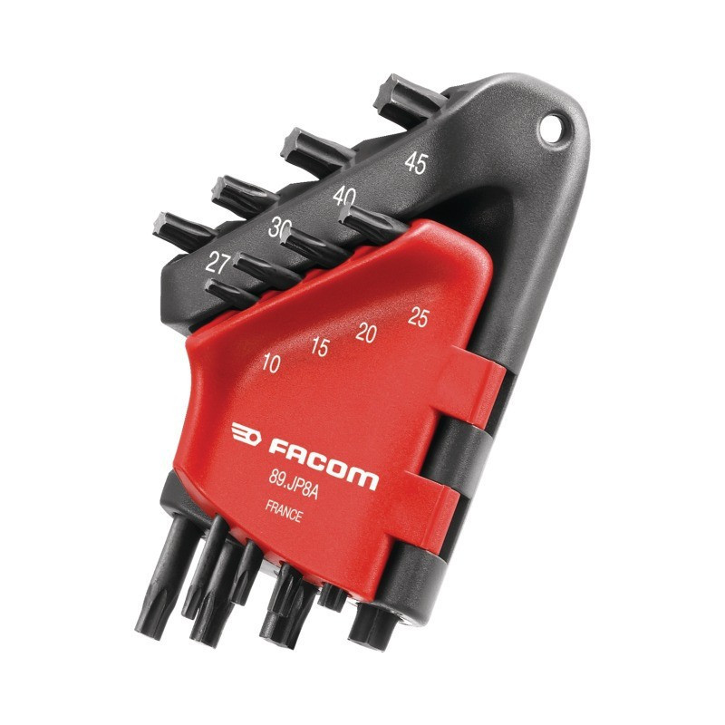 MÄNNLICHER TORX-SCHLÜSSEL FALL DER 8 FACOM-SCHLÜSSEL