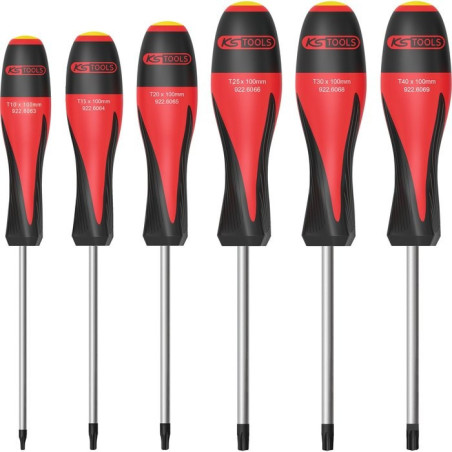 Juego de 6 destornilladores Torx - KS Tools