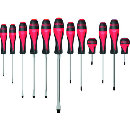 Jeu de 12 tournevis - Ultimate - KS Tools - Assortiment