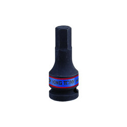 Vasos para destornillador de impacto de 6 puntos 1/2" (12,70 mm) 4 mm - 405504