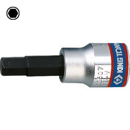 Douille tournevis 6 Pans 3/8" (9.53 mm) longueur 50 mm - 3025