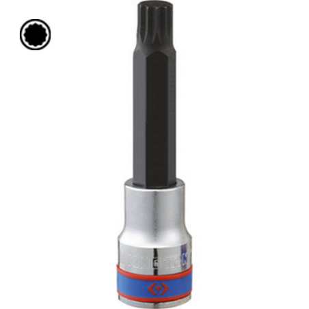 Bussola per cacciavite XZN: 1/2" (12,70 mm) Lunghezza 80 mm 4036