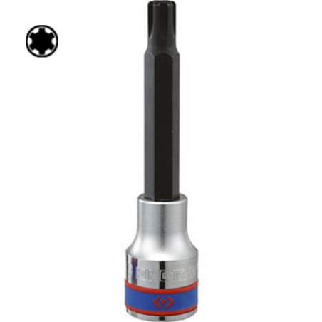 Ribe Schroevendraaier-dop 1/2" (12,70 mm) Lengte 90 mm - 4049