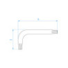 Short Torx Elbow Sleutel T25 - 114325R