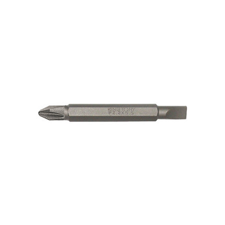 Punte per cacciavite Phillips reversibili e a fessure 1/4" (6,35 mm) - 1360451p