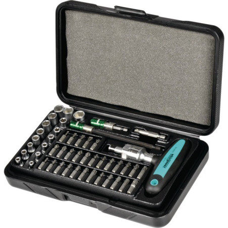 PRESE E PUNTE PER CACCIAVITE WHIRLPOWER DA 1/4'' IN UN SET DA 49 PEZZI