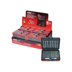 FARBCODIERTE SCHRAUBENDREHER-BITS KS TOOLS 10-SATZ-DISPLAY