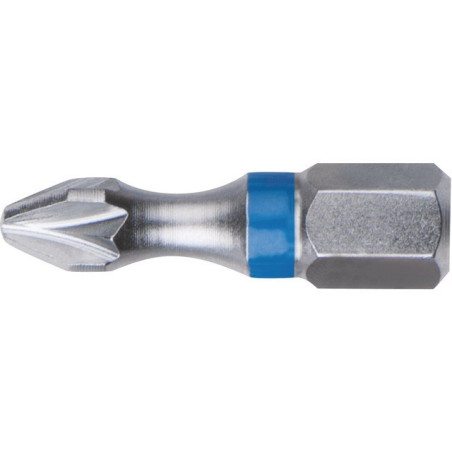 POZIDRIV PZ1 LG KLEURGECODEERDE SCHROEVENDRAAIERBITS 25 MM DOOS MET 5 KS GEREEDSCHAPPEN