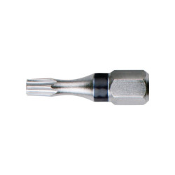 PUNTE PER CACCIAVITE TORX T27 CON CODICE COLORE E SCATOLA DA 25 MM CON 5 UTENSILI KS