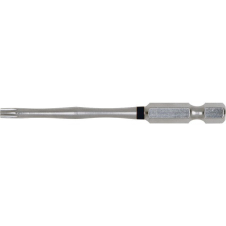 GEBOORDE TORX KLEURGECODEERDE SCHROEVENDRAAIERBITS T15 LG 75 MM DOOS MET 5 KS GEREEDSCHAPPEN