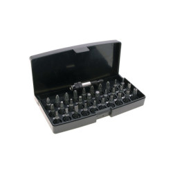 EMBOUTS DE VISSAGE ET PORTE EMBOUTS COFFRET DE 30 EMBOUTS RISS