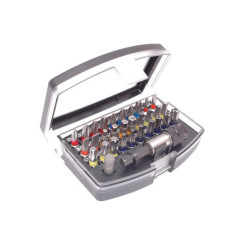 EMBOUTS DE VISSAGE A CODE COULEUR COFFRET DE 30 EMBOUTS RISS