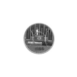 EMBOUTS DE VISSAGE FENTE POZIDRIV PHILLIPS ET PORTE EMBOUTS BOITE DISTRIBUTRICE DE 6 RISS