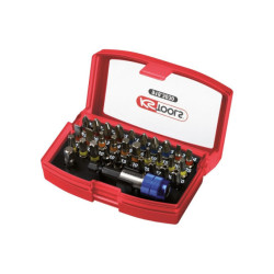 Jeu d'embouts de vissage à code couleur - KS Tools