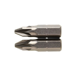 Broca de destornillador SCID PZ S2 de 25 mm - PZ1 - Vendido como 2