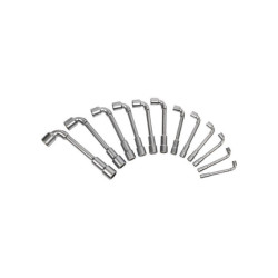 CLES A PIPE DEBOUCHEES 6 PANS JEU DE 12 CLES KS TOOLS