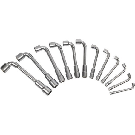 CLES A PIPE DEBOUCHEES 6 PANS JEU DE 12 CLES KS TOOLS
