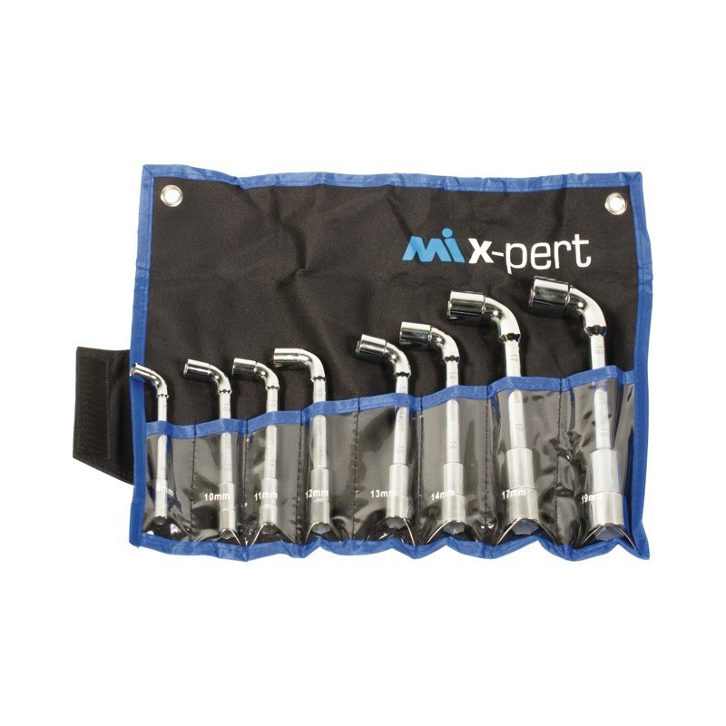 CHIAVI A TUBO A 6 PUNTI: SET DI 8 CHIAVI A MIX-PERT