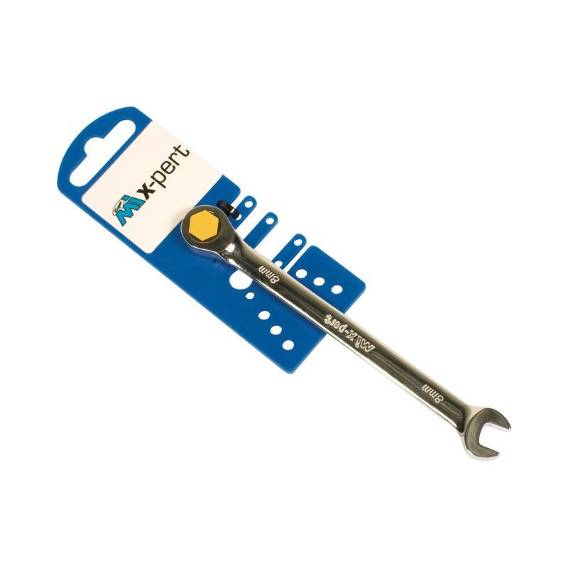 LLAVE DE TRINQUETE MIXTA DE 8 MM