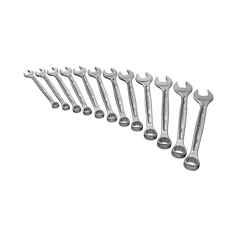 CLES MIXTES POUCE EN BOITE JEU DE 12 FACOM