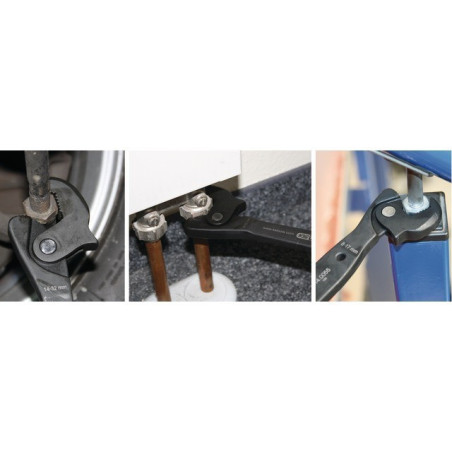 CLE MULTIFONCTION AUTO-SERRANTE 8X17 MM / 14X32 MM KS TOOLS