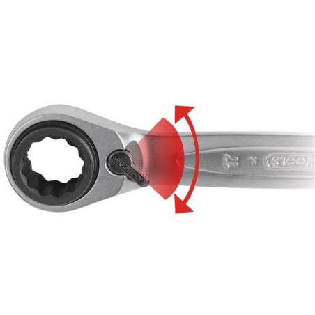 CHIAVE A CRICCHETTI KS TOOLS 10X13 / 17X19 MM